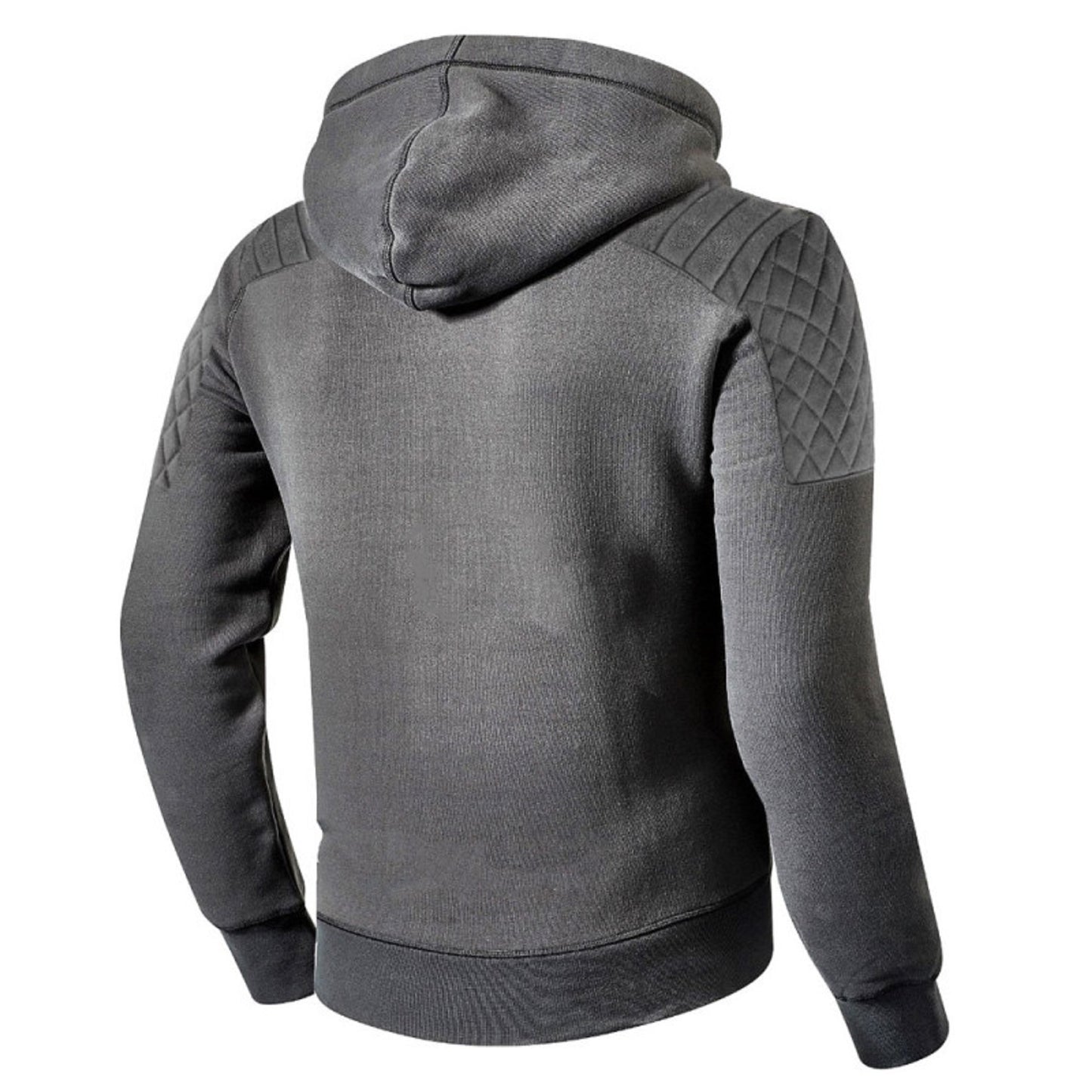 Women's Premium Classic Grey Motorcycle Hoodie – CE Certified Protection (EN 17092‑4:2020)
