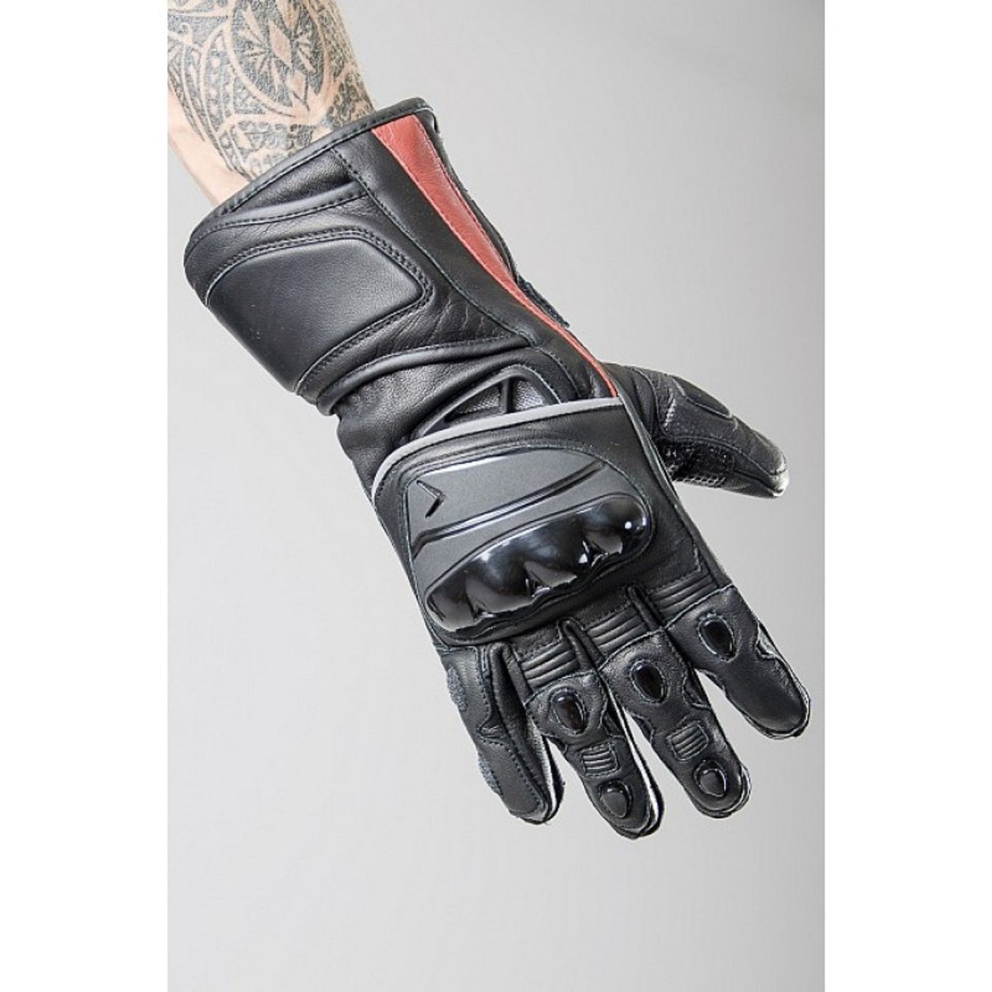 ATA Graco™ Men's Motorcycle Leather Gloves – Durable, Protective & Comfortable Fit