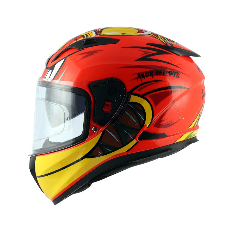 Sleek DOT Approved Full Face Motorcycle Helmet – Ultra Lightweight, Stylish Design, Clear Visor, Ventilated for All Riders