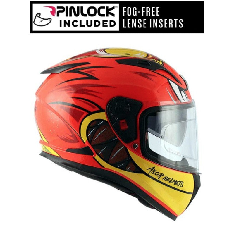 Sleek DOT Approved Full Face Motorcycle Helmet – Ultra Lightweight, Stylish Design, Clear Visor, Ventilated for All Riders