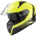 Bold Yellow & Black Motorcycle Helmet – Sleek Design, High Visibility, Aerodynamic Fit & Premium Safety for Every Ride