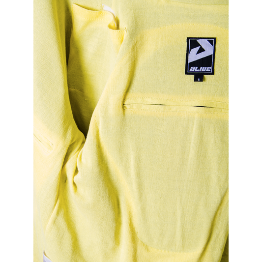 Premium Navy Blue Waterproof Motorcycle Hoodie with CE Level-2 Armor & DuPont™ Kevlar® Lining(CE 17092)
