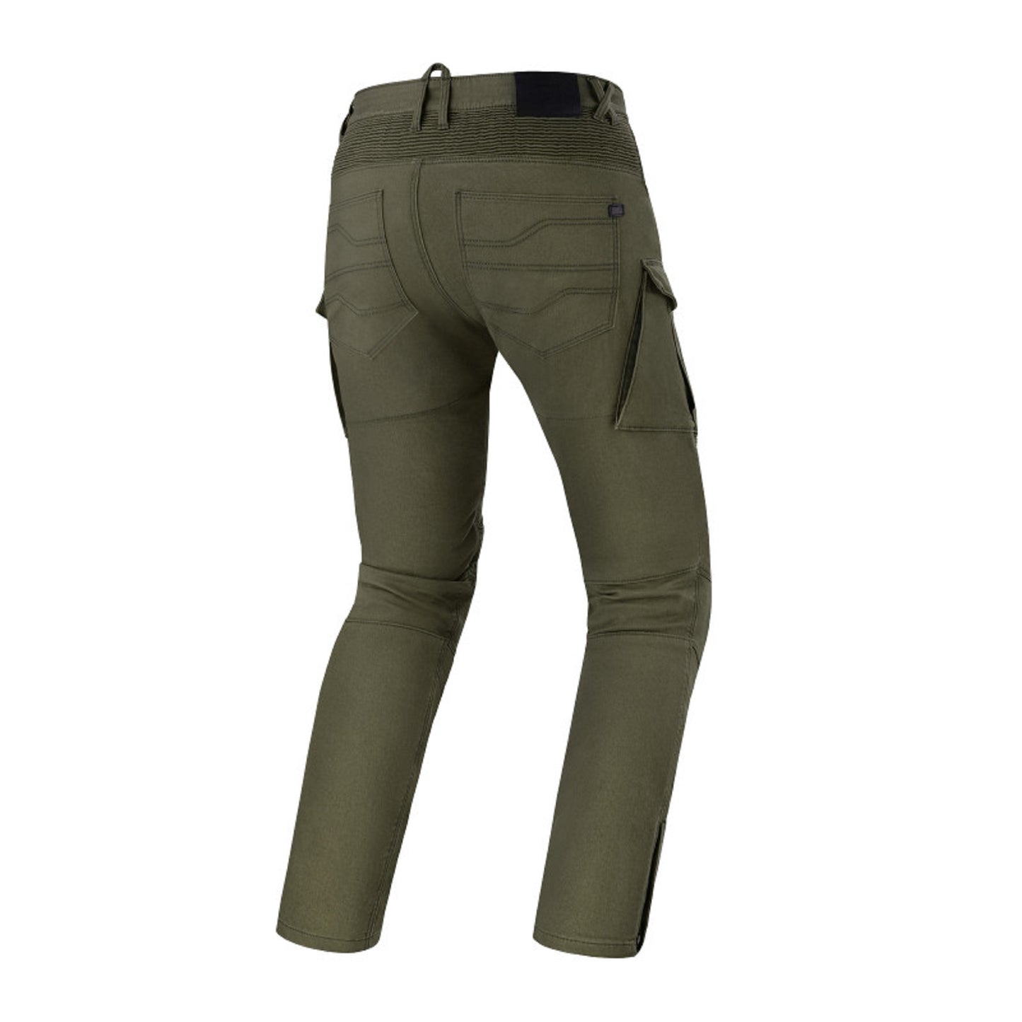 Women's Motorcycle Jeans – Lady Cargo Kevlar "Olive Green"  | CE 17092 Certified Protective Riding Denim with Kevlar & Armor Pockets
