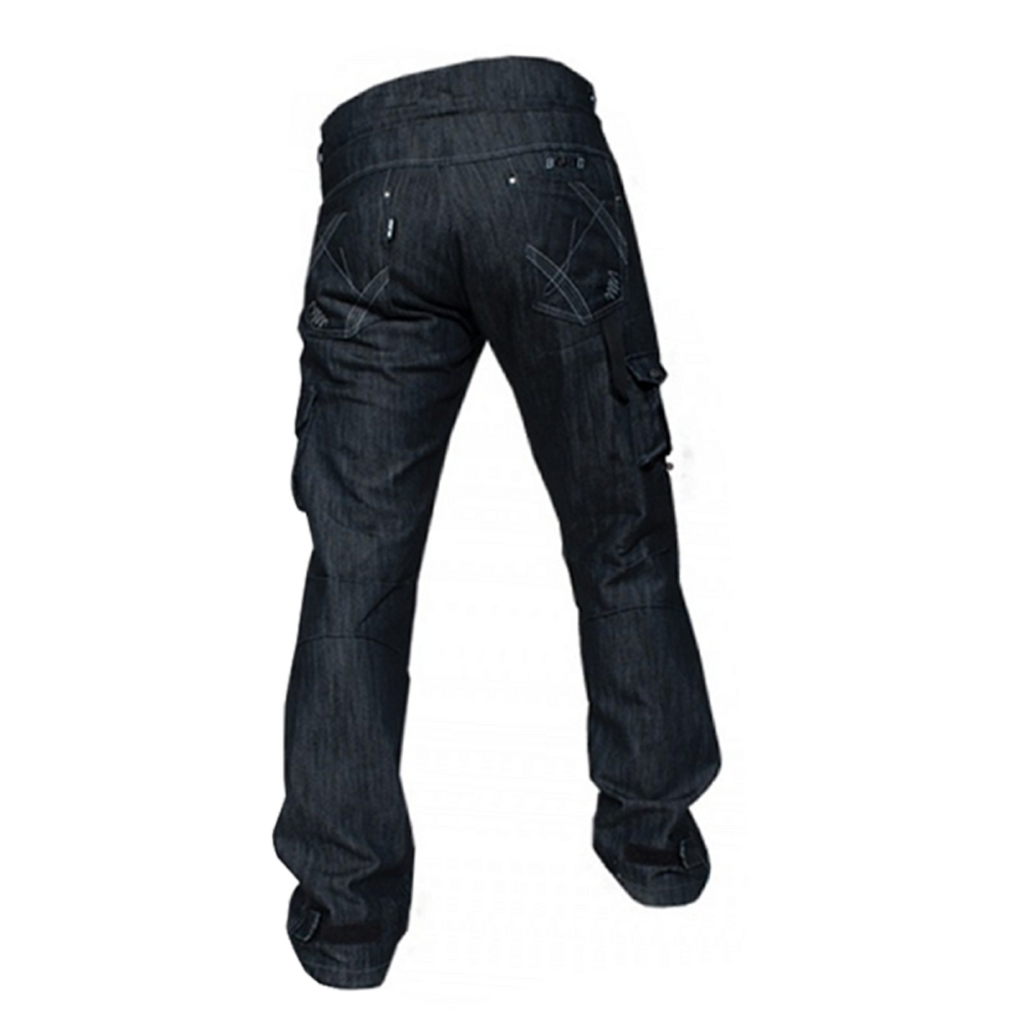 Herre motorcykeljeans – Alive Sami-Kevlar denim vandtætte motorcykeljeans | CE 17092 certificeret beskyttende køredenim med Kevlar og beskyttende lommer