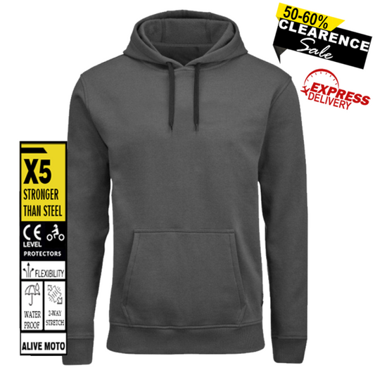 Lady Bandit Urban Sami Kevlar Motorcycle Hoodie | CE Level-2 Armor | DuPont™ Kevlar® | Water-Repellent | Women's Riding Gear