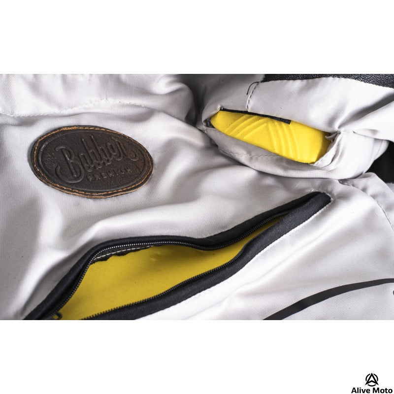 Lady Bandit 92X Brown Goat Nappa Motorcycle Leather Jacket – CE Level-2 Protection & DuPont™ Kevlar®