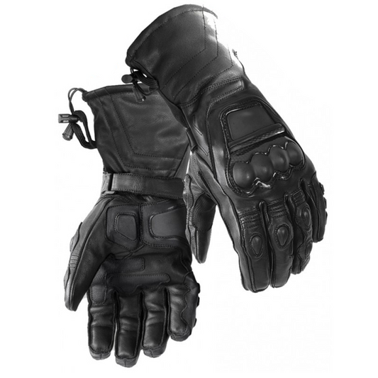 Blackops Winter Motorcycle Gloves –  Windproof Thermal Liner & Reinforced Armor for Men's