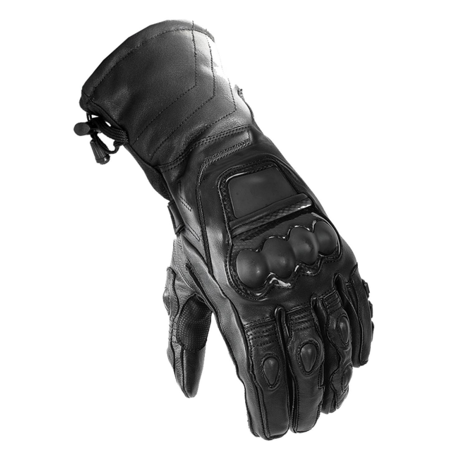 Blackops Winter Motorcycle Gloves –  Windproof Thermal Liner & Reinforced Armor for Men's