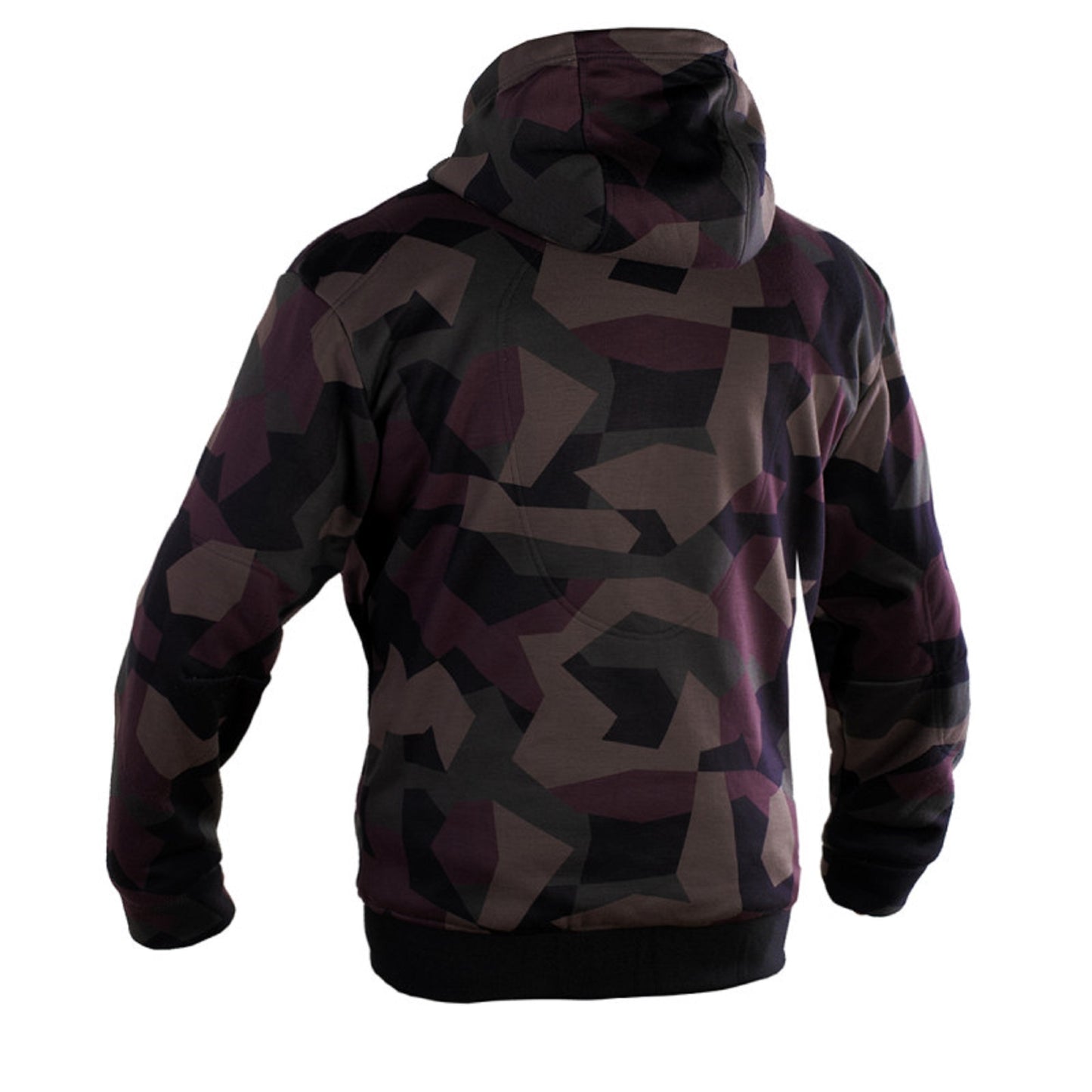 MC Premium Camo Forest Motorcycle Hoodie for Men | CE Level 2 Certified EN 17092:2020