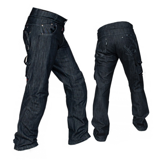 Alive Sami-Kevlar Waterproof Motorcycle Jeans – Reinforced Denim Riding Pants with Kevlar Protection for All-Weather Comfort