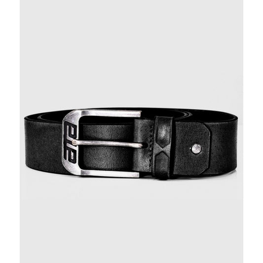 Premium Black Leather Motorcycle Belt  Rugged Stylish & Durable Gear for Bikers  Genuine Leather Riding Accessory