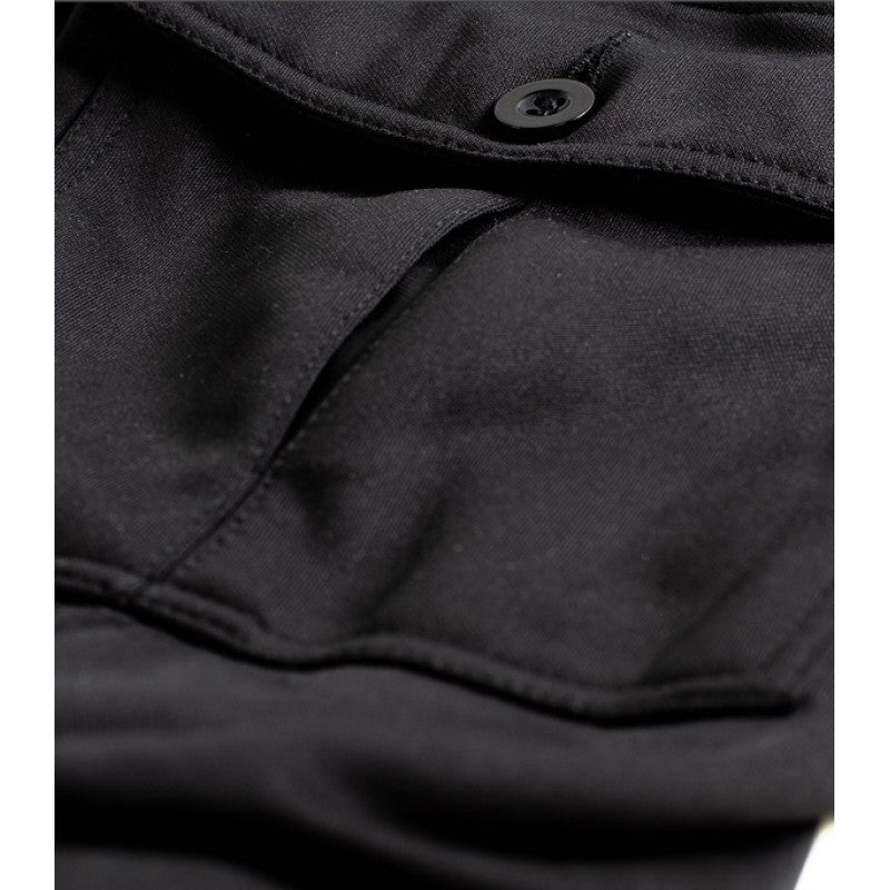 Men’s All-Weather Motorcycle Cargo Trousers with DuPont™ Kevlar® – Waterproof, CE Level-2 Armour – XXS to 6XL