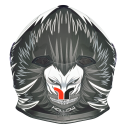 DOT Approved Black & Grey Full Face Motorcycle Helmet – Lightweight, Aerodynamic, Anti-Scratch Visor, Comfortable Fit for All Riders