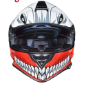 DOT Approved Red & Multi-Color Full Face Motorcycle Helmet – Lightweight, Aerodynamic, Anti-Scratch Visor, Comfortable Fit for Riders