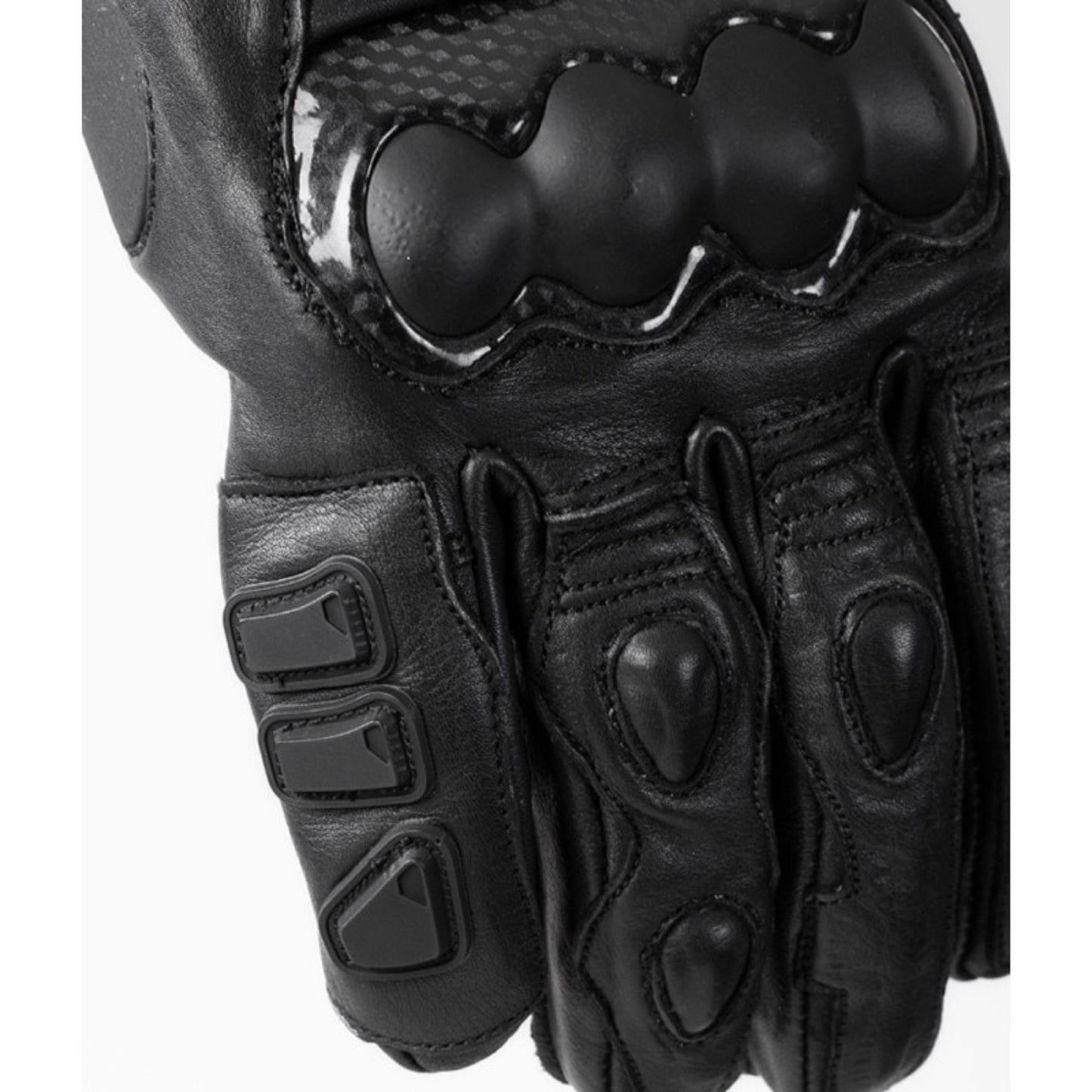 ATA Carbon Pro Motorcycle Gloves – Premium Carbon-Fibre Knuckles, Full-Finger Protection for Men's