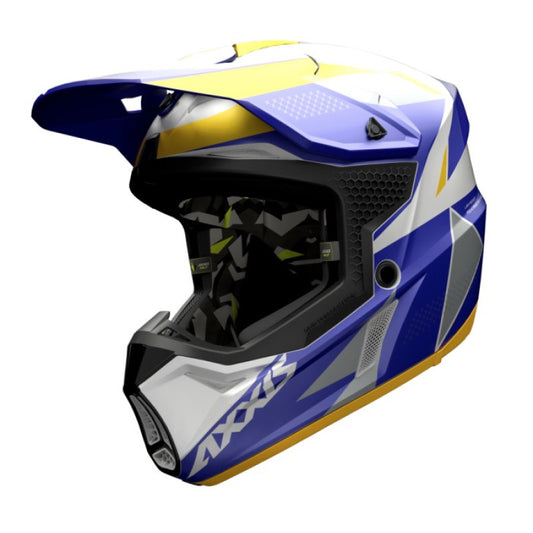 DOT Approved Full Face Motorcycle Helmet – Lightweight, Aerodynamic, Anti-Scratch Visor, Comfortable Fit for Street & Off-Road.
