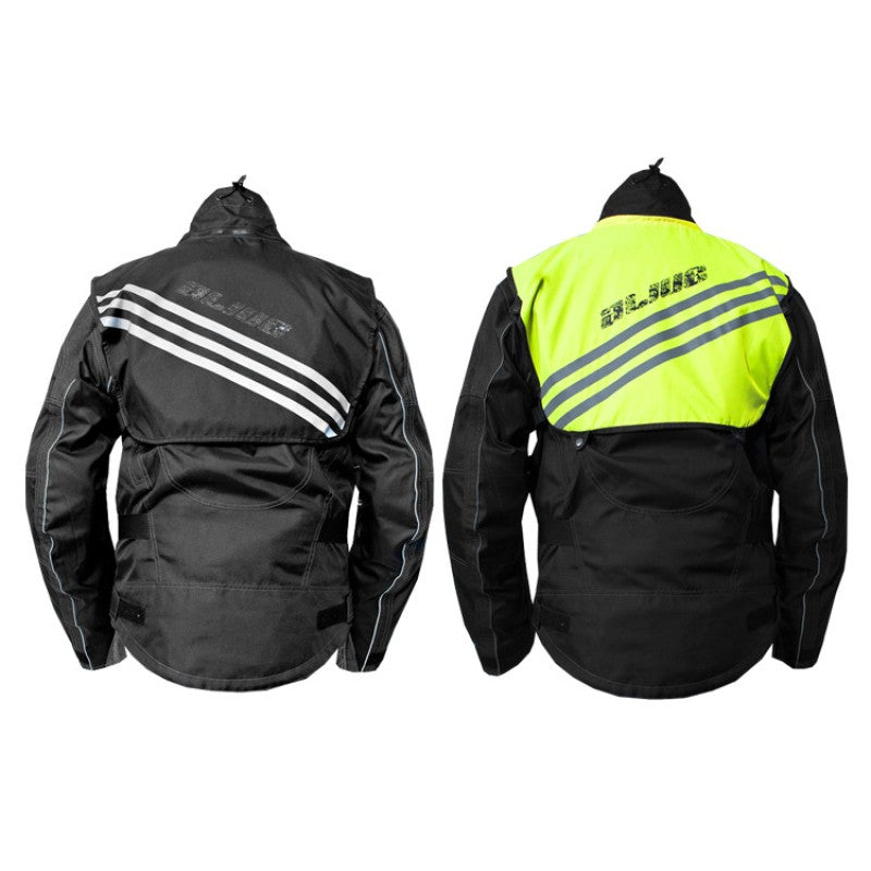 Maximus Motorcycle Touring Jacket  All-Weather ,Waterproof, Windproof, CE Armored Adventure Gear for Year-Round Riding