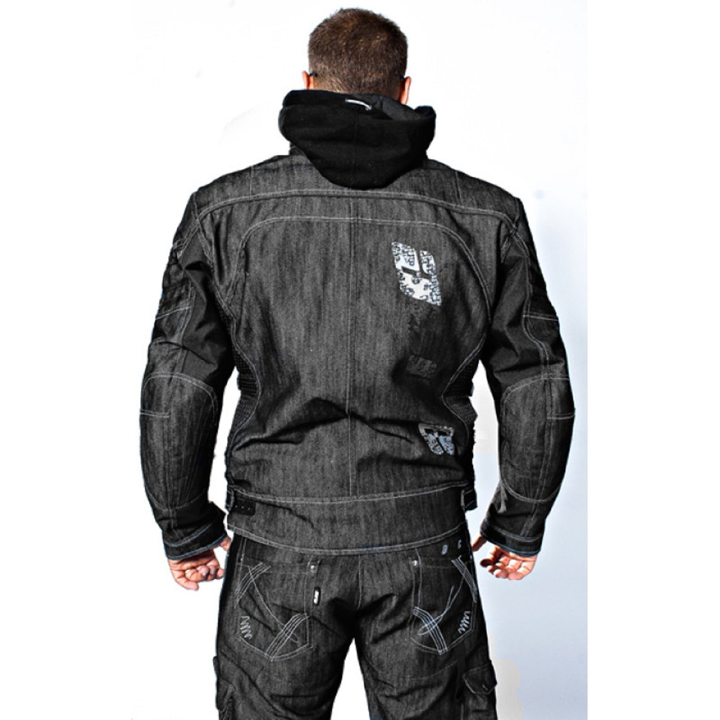 Alive Motorcycle Denim Jacket  CE Armored, Kevlar® Lined, Stylish & Protective Urban Riding Gear for Comfort and Safety on the Road