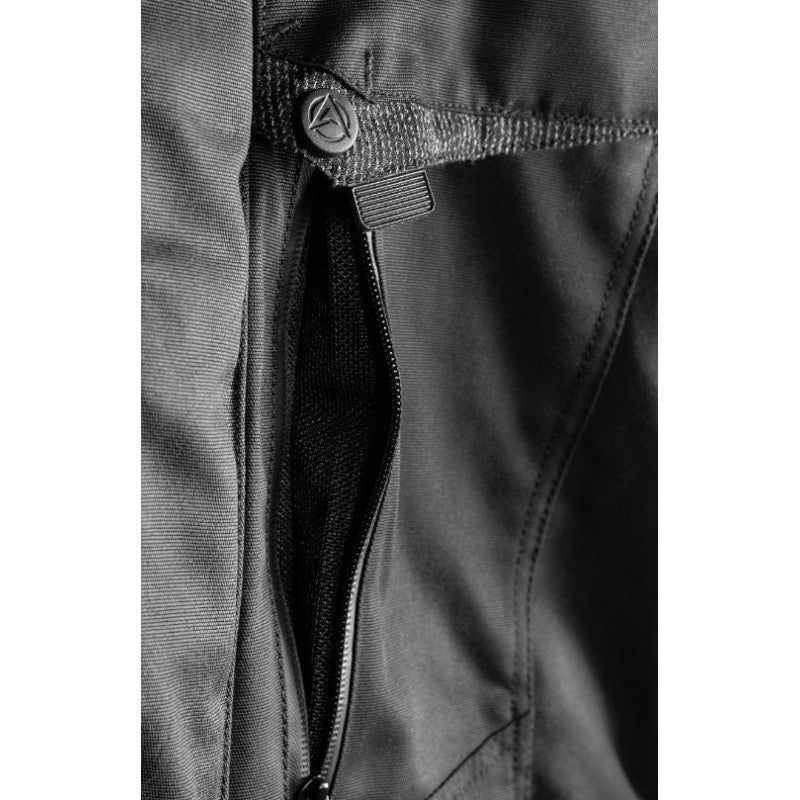 Premium Dynatech Black Motorcycle Jacket  All-Weather, Waterproof, Windproof, CE Armored Touring Gear for Every Season Ride