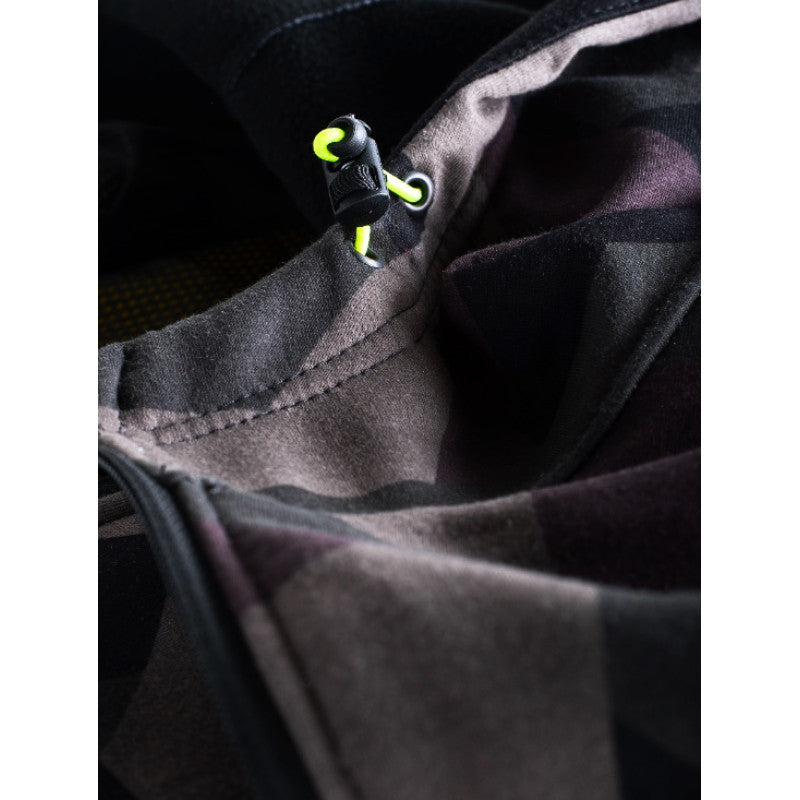 Motorcycle Premium Camo Forest Hoodie – CE Certified, Full Kevlar® Lining, Water-Repellent