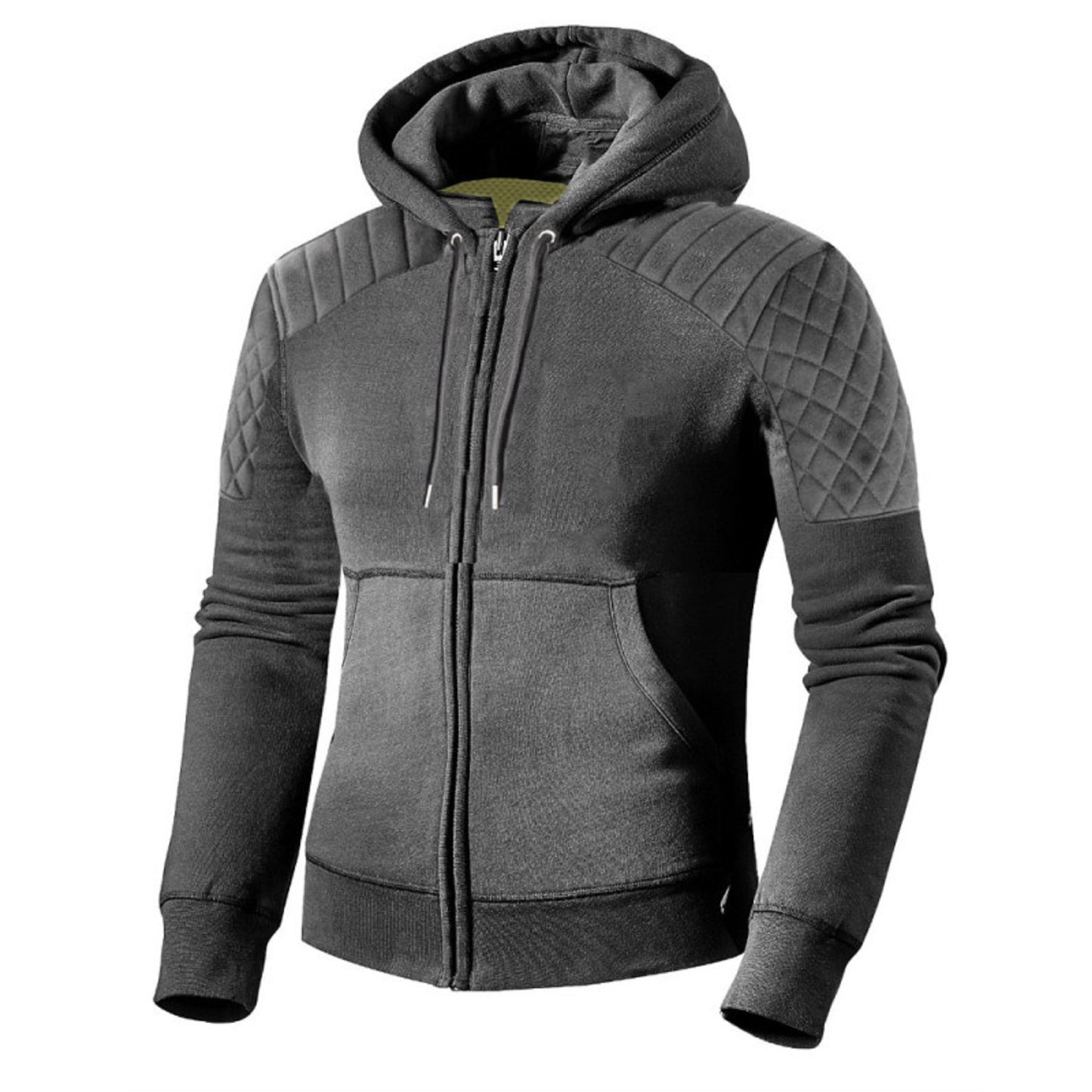 Women's Premium Classic Grey Motorcycle Hoodie – CE Certified Protection (EN 17092‑4:2020)