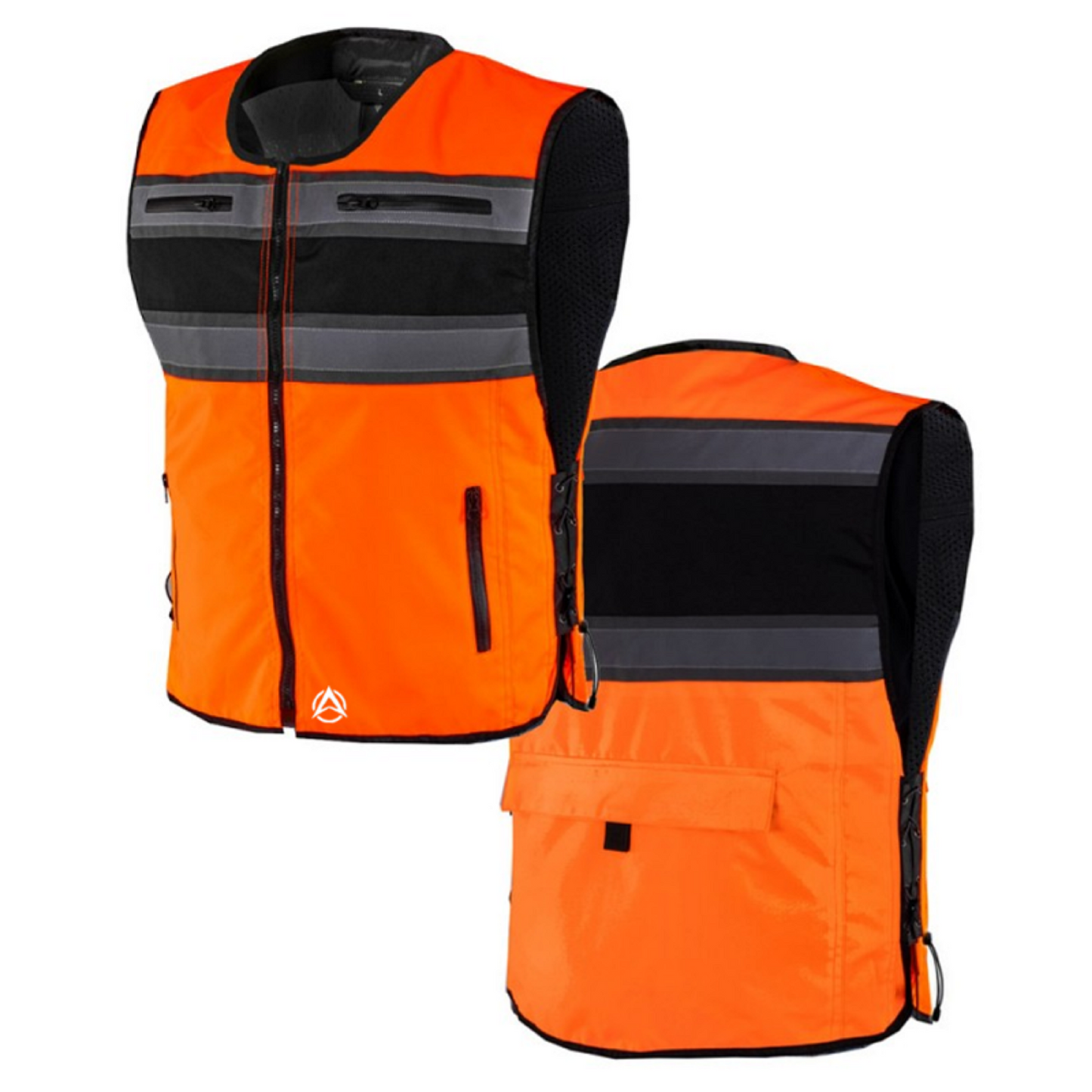 Retro Tour Reflective Safety Vest – High Visibility with Classic Style|Classic Design, 360° Visibility