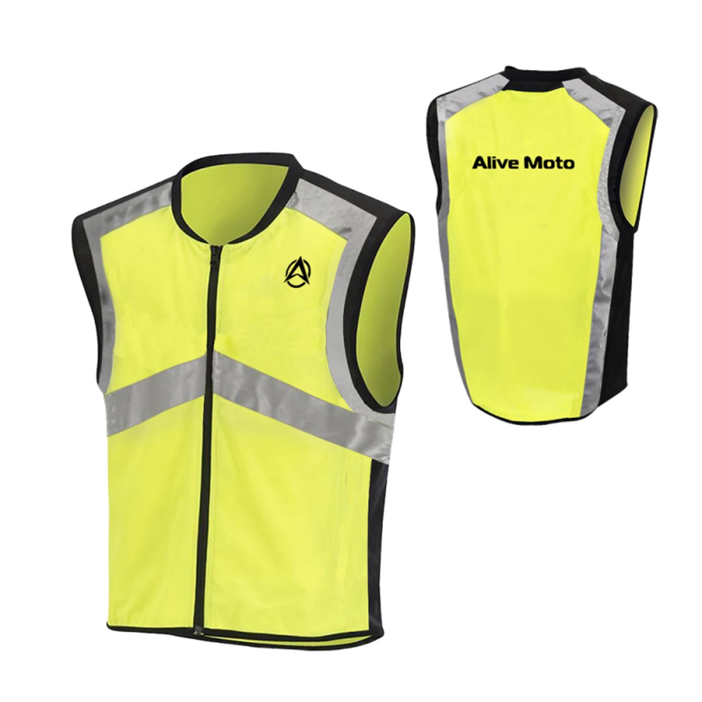 Green Halo Reflective Vest – High-Visibility Safety Gear for Work & Outdoors
